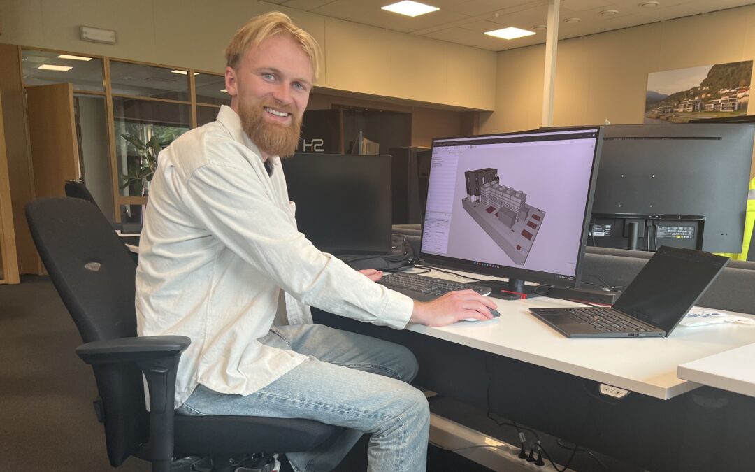 Vegard, ny tilsett i H2 Hardanger